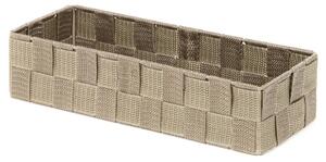 Compactor Organizator depozitare pentru sertar L TEX, 30 x 12 x 7 cm, taupe, L