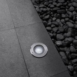 LEDS-C4 Lampă de încastrare în sol Gea GU10, Metalic, Metal, Modern