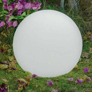 Newgarden Buly glob de podea, Ø 30 cm, Alb, Plastic, Modern