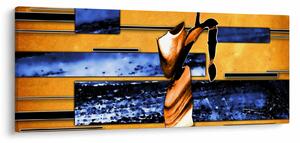 Tablou picturii abstracte (120x50 cm)