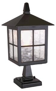 Elstead Lampă cu postament Winchester BL25, reglabil, Negru, Sticlă, Antichitate, Felinar