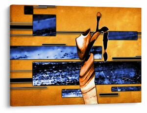 Tablou picturii abstracte (70x50 cm)