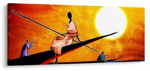 Tablou picturii epochale străveche (120x50 cm)