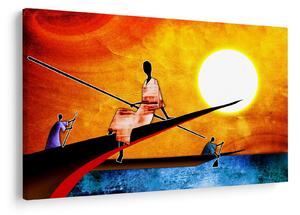 Tablou picturii epochale străveche (90x60 cm)