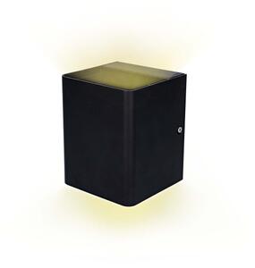 Nedis ZBLOW10RGBW - Lampă LED RGBW pentru exterior, reglabilă, LED/12W/230V, IP65, Wi-Fi Tuya, negru