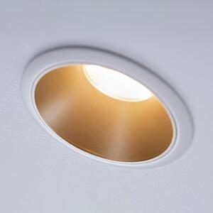 Paulmann Cole Spot LED, auriu-alb, set de 3 bucăți, reglabil, Auriu / Alamă, Hol, Metal, Modern, Corpuri de iluminat încastrate rotunde