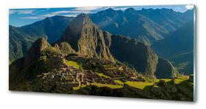 Panou sticla securizata bucatarie Ruinele de la Machu Picchu