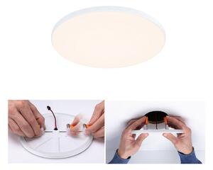 Paulmann Veluna Edge LED încastrat IP44 3.000K Ø 16cm, Alb, Camera de zi / sufragerie, Plastic, Modern