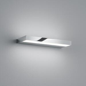 Helestra Slate LED, cromat, 30 cm, Metalic, Baie, Metal, Modern