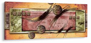 Tablou abstract (120x50 cm)