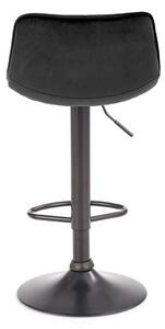 Scaun tip bar Hertha (negru). 1039569