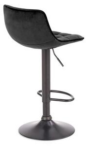 Scaun tip bar Hertha (negru). 1039569