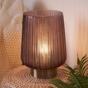 Pauleen Fancy Glamour E27-LED baterie cu LED de culoare taupe/mess