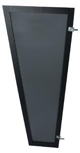 Copertină FLUX PRO Alu + Policarbonat de ușă 130x53x30cm marchiză adăpost acoperiș negru-antracit
