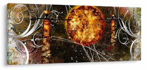 Tablou cu pictură epochală străveche (120x50 cm)