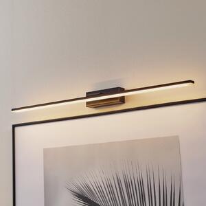 MCJ LED lumina de perete Miroir 80 cm negru 3000K, Negru, Baie, Metal, Modern