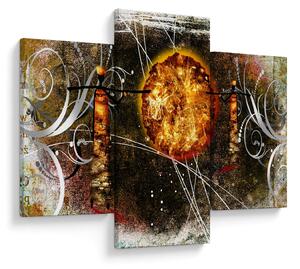 Tablou cu pictură epochală străveche (90x60 cm)