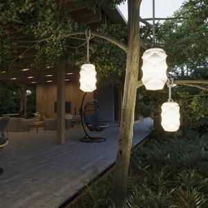Newgarden Bita lampă LED susp exterior, alb/maro