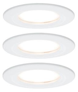 Paulmann Nova lampă LED încastrată 3x rigidă, alb