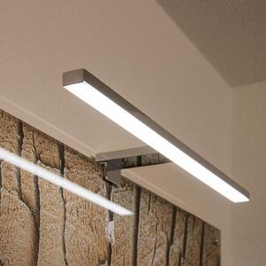 SLV Dorisa LED cu clemă de perete lățime 50cm cromat, Metalic, Baie, Metal, Modern