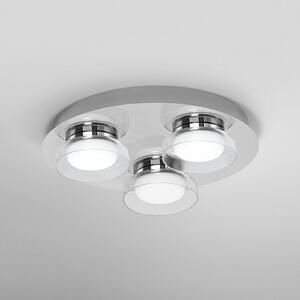 LEDVANCE SMART+ WiFi Orbis Wall Round, Ø 30 cm, reglabil, Metalic, Baie, Metal, Modern