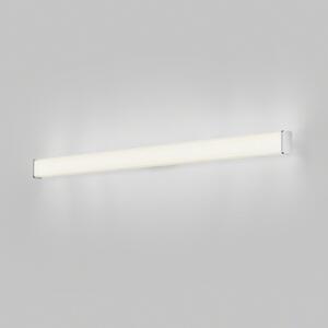 Helestra LED de perete Alla IP44 120cm cromat pentru baie, Metalic, Baie, Plastic, Modern