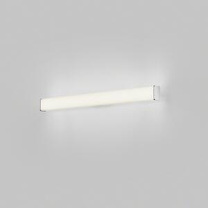 Helestra LED de perete Alla IP44 90cm cromat pentru baie, Metalic, Baie, Plastic, Modern