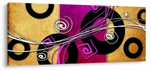 Tablou abstracției (120x50 cm)