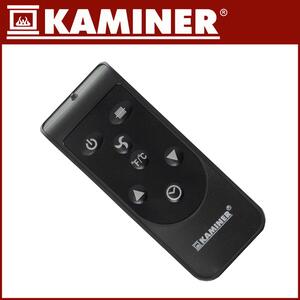 Convector electric de podea Kaminer Ziflo 2300W - Control Wi-Fi, termostat și telecomandă, negru
