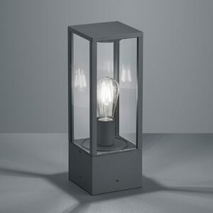 Trio Lighting Lampă cu postament Garonne, antracit, reglabil, Negru, Metal, Modern