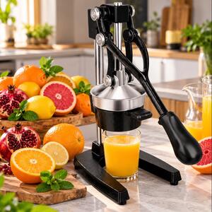 Presă manuală pentru citrice și rodii - storcător mecanic profesional de fructe Ruhhy 40 cm