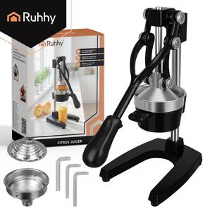 Presă manuală pentru citrice și rodii - storcător mecanic profesional de fructe Ruhhy 40 cm