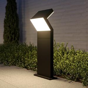 Arcchio lampă cu soclu LED Havin, antracit, metal, 60cm