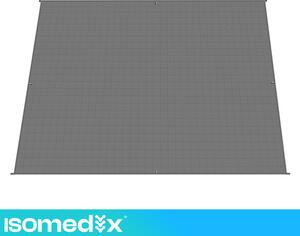 Pătură ponderată și pătură senzorială antistres - pătură gravitațională pentru somn Isomedix 200x150 cm 8 kg