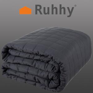 Pătură ponderată și pătură senzorială antistres - pătură gravitațională pentru somn Ruhhy 200x150 cm 8 kg