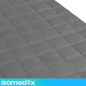 Pătură ponderată și pătură senzorială antistres - pătură gravitațională pentru somn Isomedix 200x150 cm 8 kg