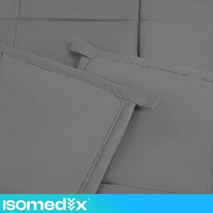 Pătură ponderată și pătură senzorială antistres - pătură gravitațională pentru somn Isomedix 200x150 cm 7 kg