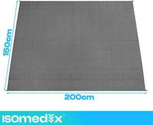Pătură ponderată și pătură senzorială antistres - pătură gravitațională pentru somn Isomedix 200x150 cm 7 kg