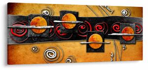 Tablou abstacției - Panete (120x50 cm)