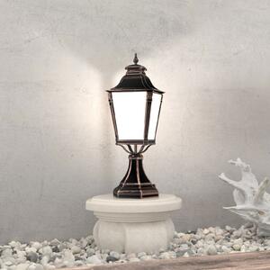 ORION Lampă cu soclu Aiko în aspect patinat, Bronz / Alamă Veche, Metal, Antichitate
