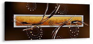Tablou abstracției - Fluturi (120x50 cm)