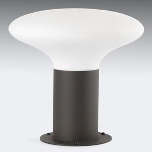 Lampă cu soclu Blub's LED, antracit, înălțime 24 cm