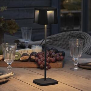 Lampă LED decor Nice conector încărcare USB, negru