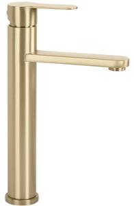 Baterie pentru baie Rea Arcos Brush Gold