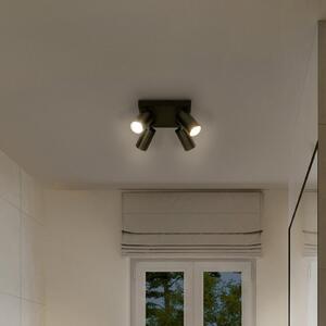 LEDVANCE LED Spotlight Octagon dimabil, 4 lumini pătrate negru