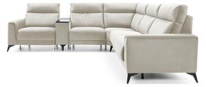Coltar extensibil cu recliner LEGATO din stofa