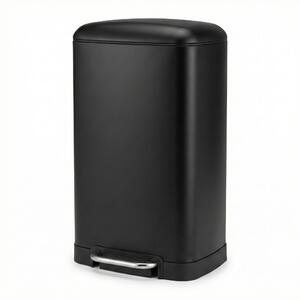 Coș de gunoi cu pedală MYK, 30 l, negru
