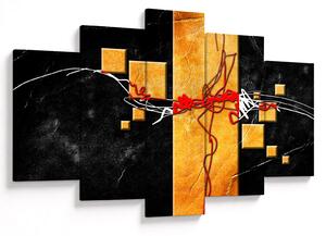 Tablou abstract - Dansatoare (150x105 cm)