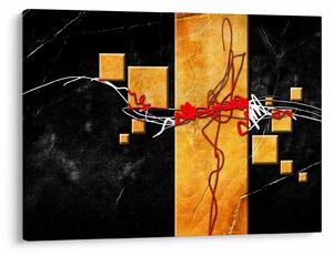 Tablou abstract - Dansatoare (70x50 cm)