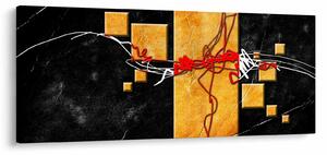 Tablou abstract - Dansatoare (120x50 cm)